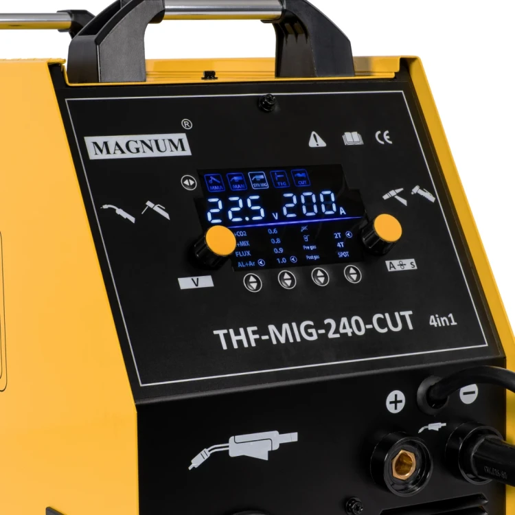 MAGNUM THF MIG 240 CUT 4in1 - Bedienfeld
