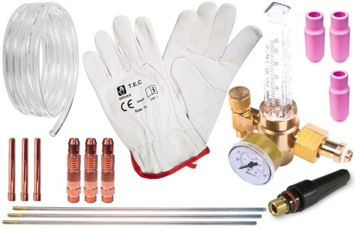 WIG Universal-Zubehör-Set für Aluminium & Edelstahl | Komplett-Set mit Druckminderer
