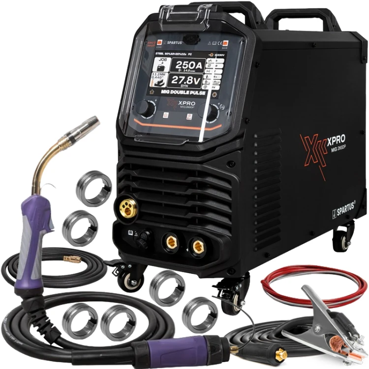 Spartus XPro MIG 260 Dual Pulse MIG/MAG -Hersteller-Set