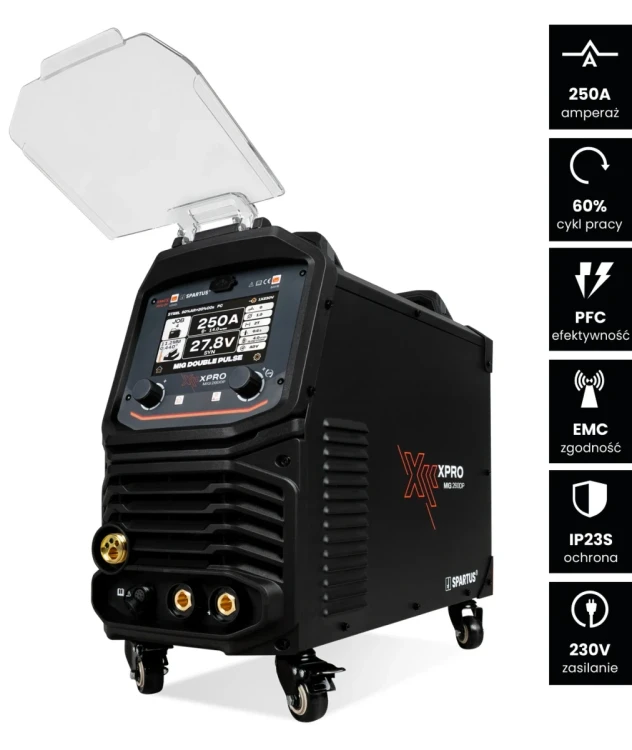 Spartus XPro MIG 260 Dual Pulse MIG/MAG Schweißgerät