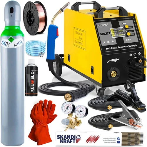 Magnum MIG 250/2 Dual Puls Synergia MIG/MAG