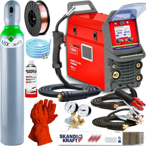Ideal EXPERT MIG 210 SYNERGIC Pro4 LCD