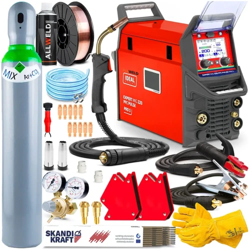 Ideal EXPERT MIG 220 PFC PULSE Pro 5 LCD