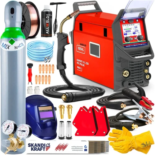 Ideal EXPERT MIG 220 PFC PULSE Pro 5 LCD