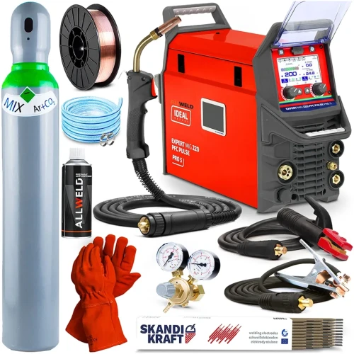 Ideal EXPERT MIG 220 PFC PULSE Pro 5 LCD