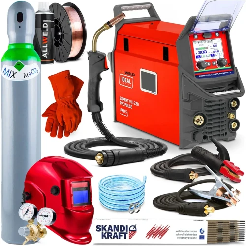 Ideal EXPERT MIG 220 PFC PULSE Pro 5 LCD