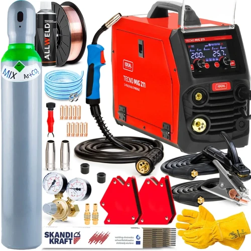 Ideal TECNO MIG 211 S-PULSE ALU SYNERGIC