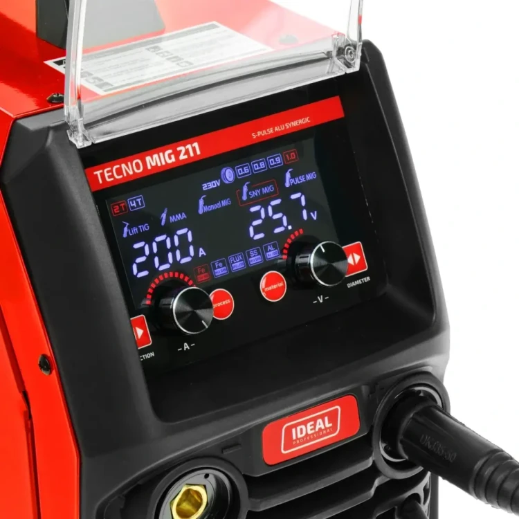 Ideal TECNO MIG 211 S-PULSE ALU SYNERGIC