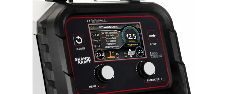 SKANDI KRAFT iTECH MIG 280 4R Dual Puls - Collage