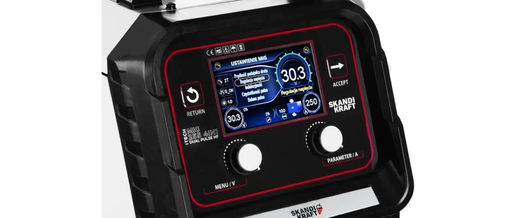 SKANDI KRAFT iTECH MIG 255 4in1 Dual Pulse - Collage