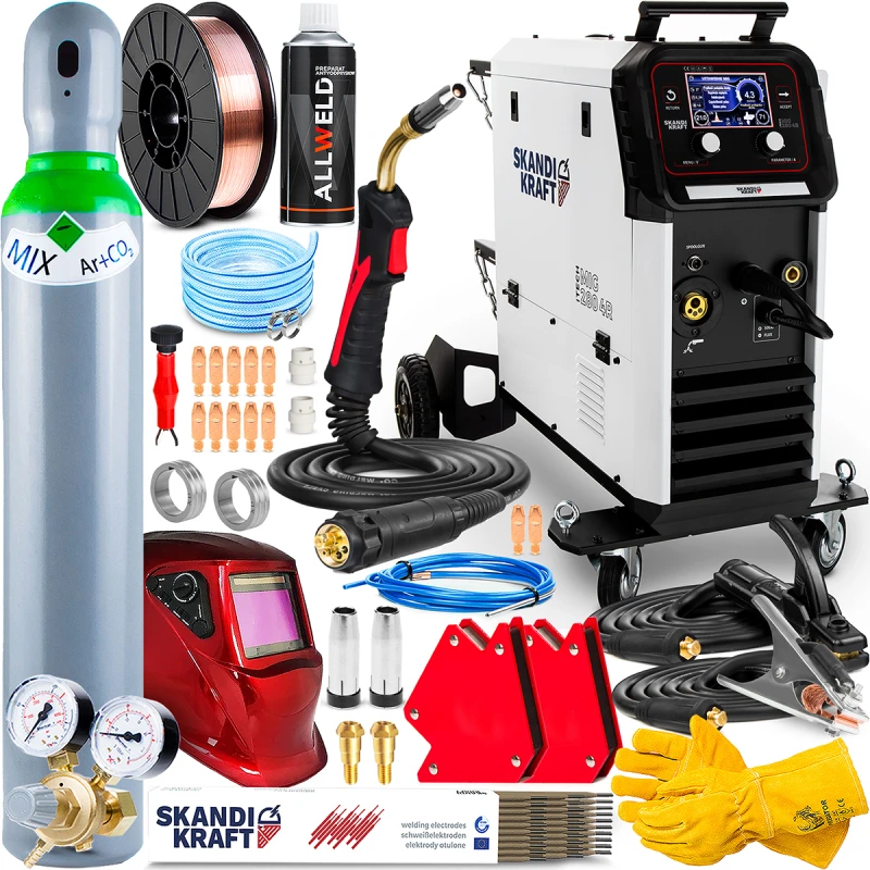 SKANDI KRAFT iTECH MIG 280 4R - Hersteller-Set