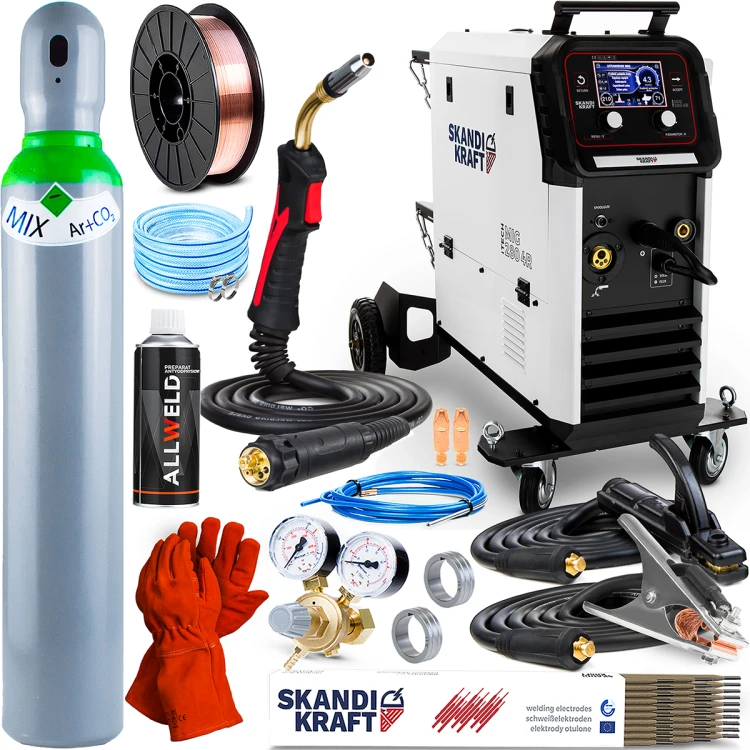 SKANDI KRAFT iTECH MIG 280 4R - Hersteller-Set