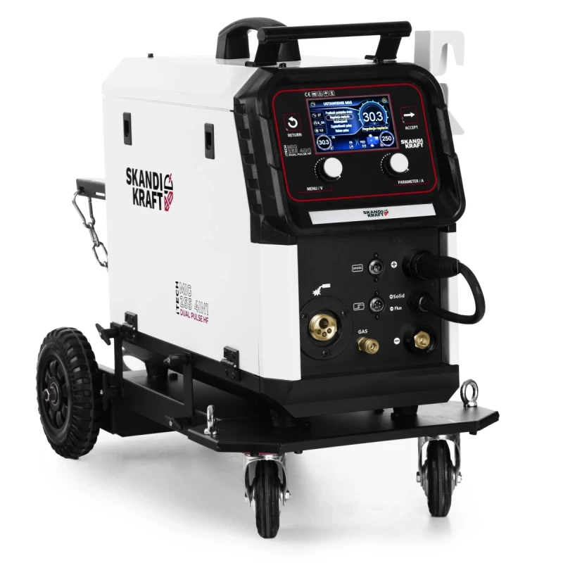 SKANDI KRAFT iTECH MIG 255 4in1 Dual Pulse - Frontblende