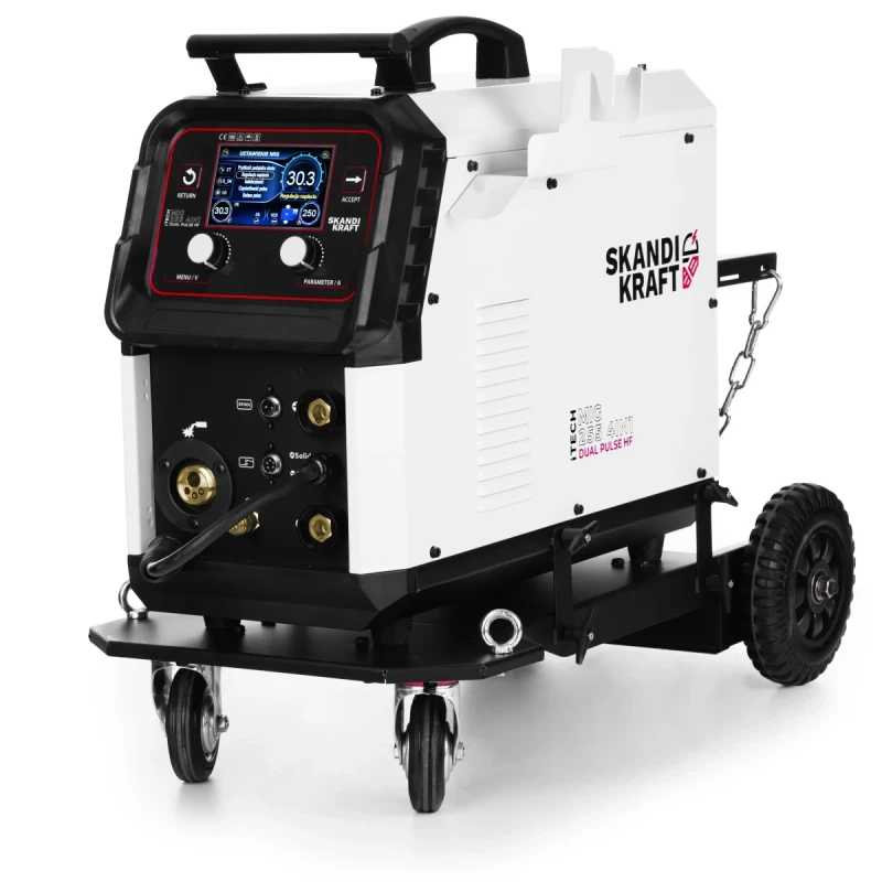 SKANDI KRAFT iTECH MIG 255 4in1 Dual Pulse - Frontblende