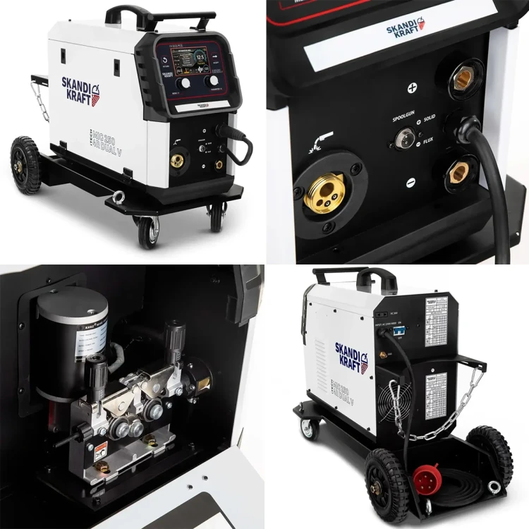 SKANDI KRAFT iTECH MIG 250 4R DUAL V - Collage