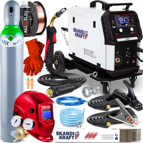 SKANDI KRAFT iTECH MIG 250 4R DUAL V - Hersteller-Set