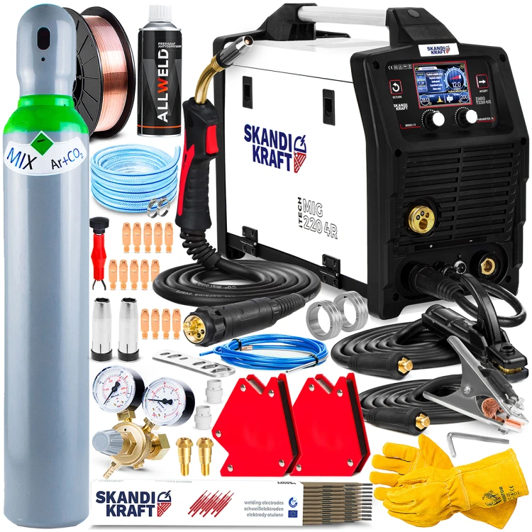 SKANDI KRAFT iTECH MIG 220 4R - Hersteller-Set