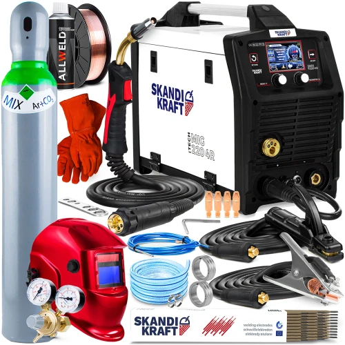 SKANDI KRAFT iTECH MIG 220 4R - Hersteller-Set