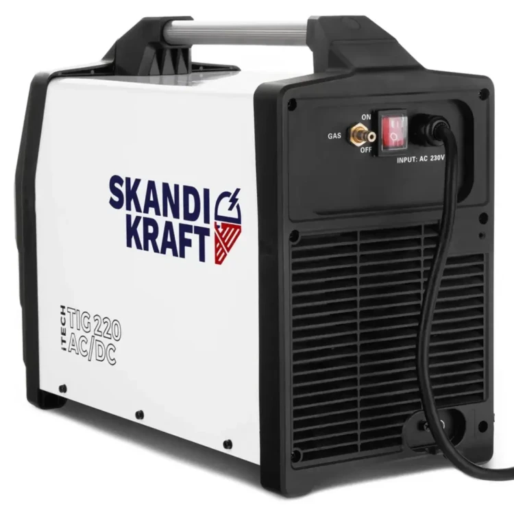 SKANDI KRAFT iTECH WIG 220 AC/DC - Rückseite des Geräts