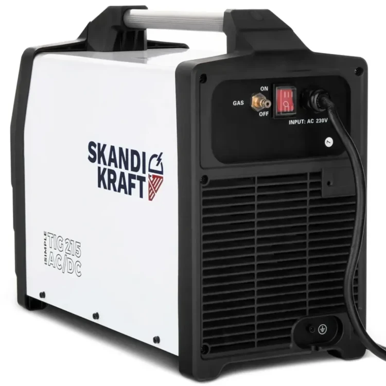 SKANDI KRAFT iTECH WIG 220 AC/DC WIG - Rückseite des Geräts