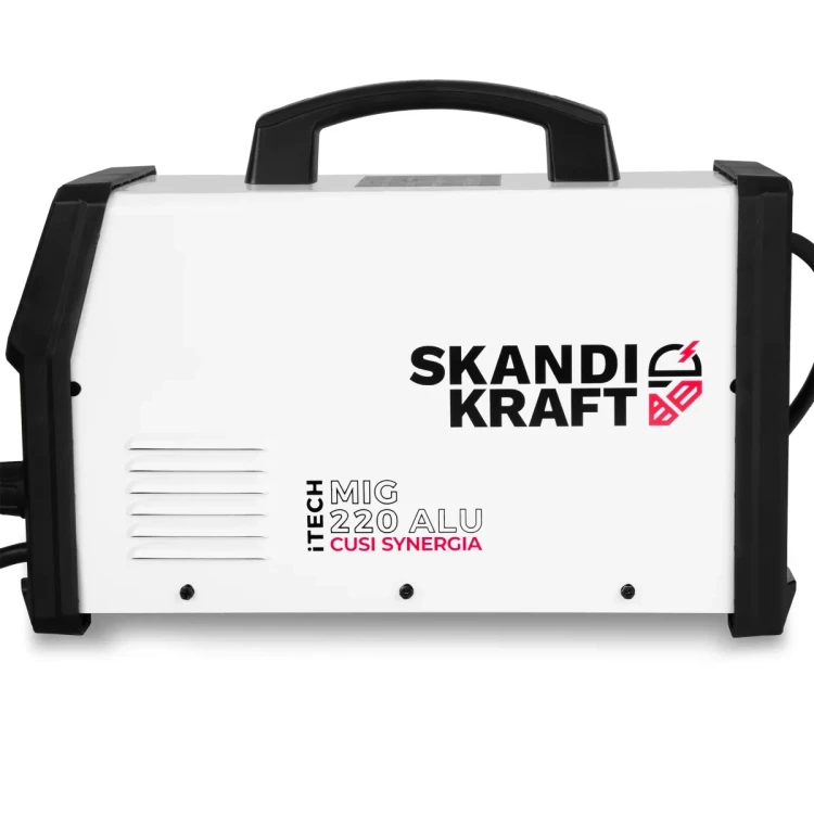 SKANDI KRAFT iTECH MIG 220 Alu CuSi - Seite des Geräts