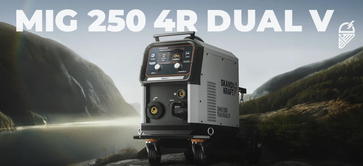 SKANDI KRAFT iTECH MIG 250 4R DUAL V - Hersteller-Set
