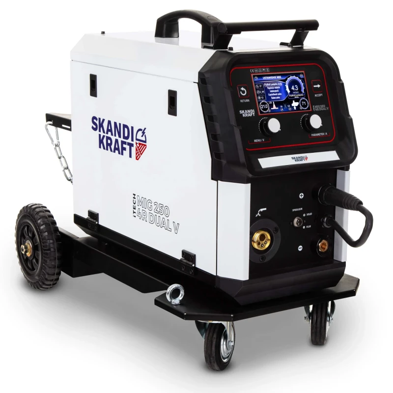 SKANDI KRAFT iTECH MIG 250 4R DUAL V Frontansicht