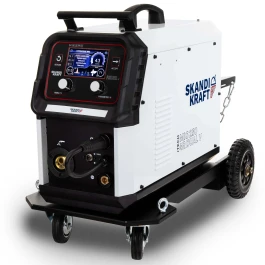Seitenansicht des SKANDI KRAFT iTECH MIG 250 4R DUAL V