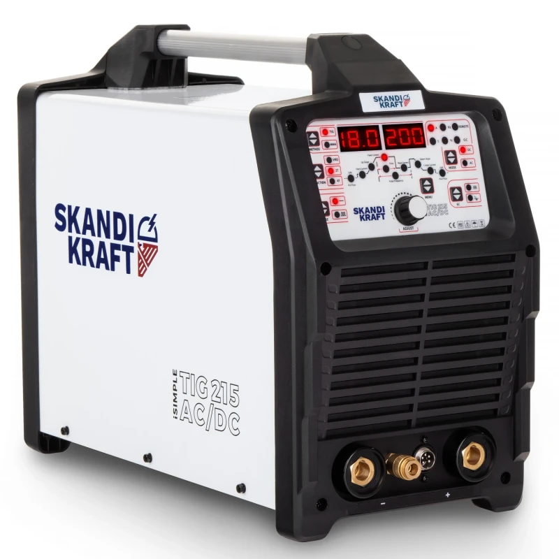 SKANDI KRAFT iSIMPLE TIG 215 AC/DC Frontansicht