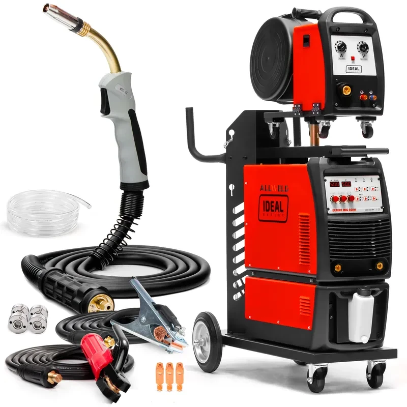 Schweißgerät Ideal 500 W MIG Expert mit Kühler 400 V - Hersteller-Set 