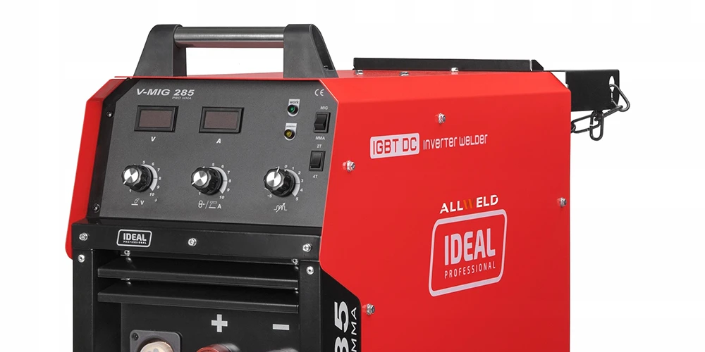 Schweißgerät Ideal V-MIG 285 4x4 DIGITAL MMA - Bedienfield