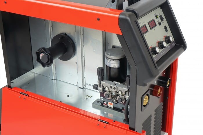 Inverter-Schweißgerät IDEAL V-MIG 335 4x4 PRO MMA - Drahtvorschub