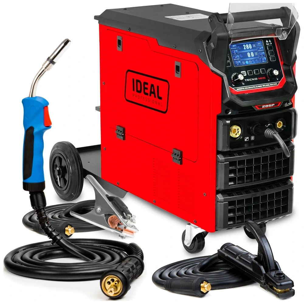Ideal TECNO MIG 286 PULSE SYNERGIC LCD - Hersteller-Set