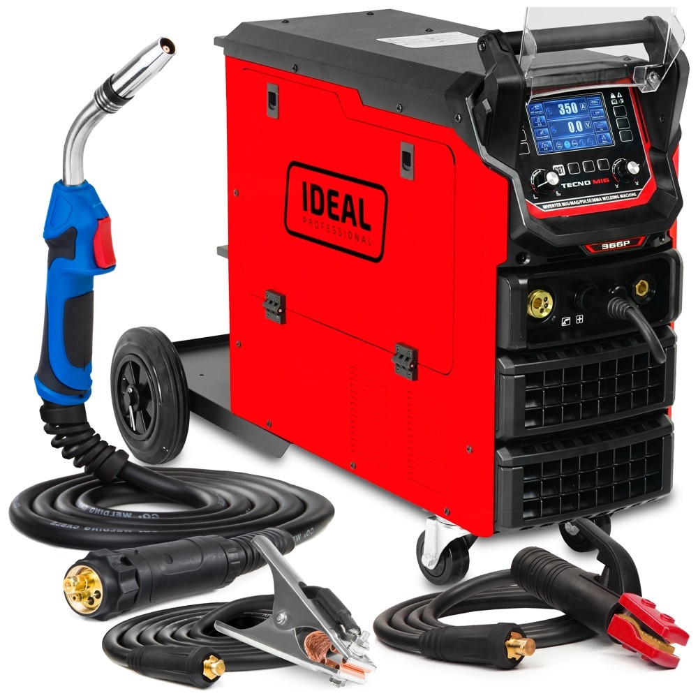 Ideal TECNO MIG 366 PULSE SYNERGIC LCD - Hersteller-Set