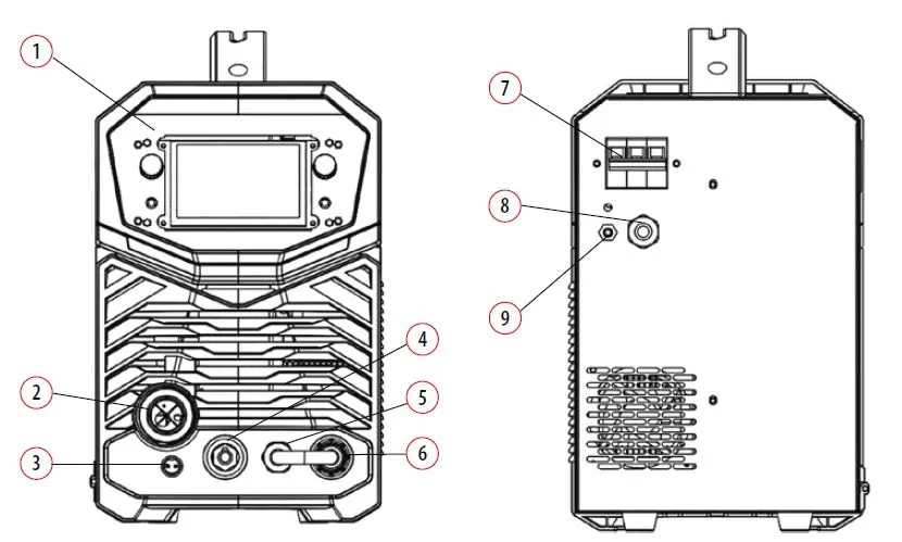 IGBT Invertertechnologie mit intelligenter Temperatursteuerung und Schutzsystemen