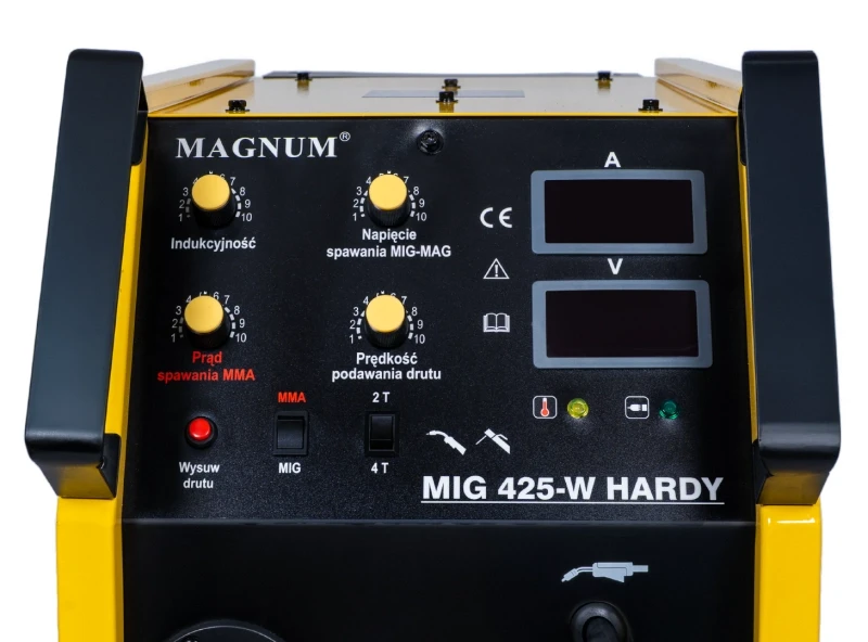 IGBT Inverter Steuerung im MAGNUM 425-W Hardy Schweißgerät mit digitalem Display