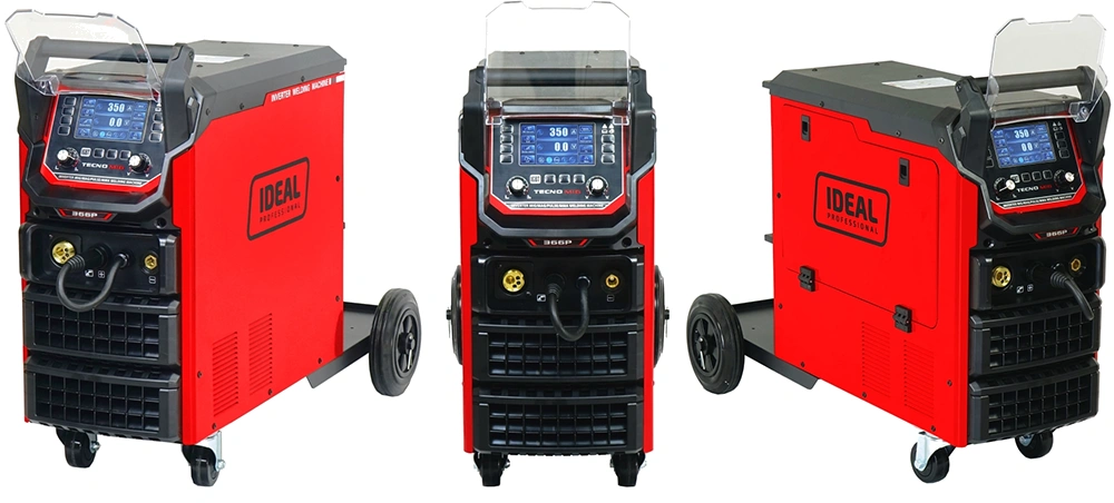 Ideal TECNO MIG 366 PULSE SYNERGIC LCD - Collage