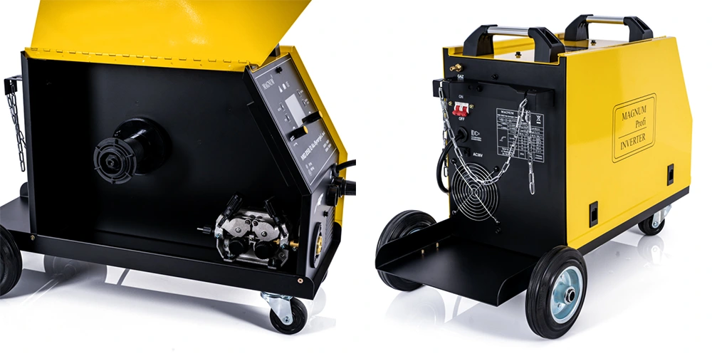 Inverter Schweißgerät mit automatischer Umschaltung zwischen 230 Volt und 400 Volt