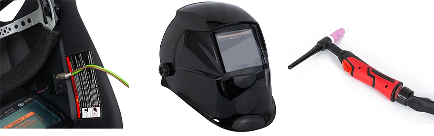 Digitale Mikro WIG Steuerung Magnum THF 270 MT mit Display und Parameteranzeige Detailansicht