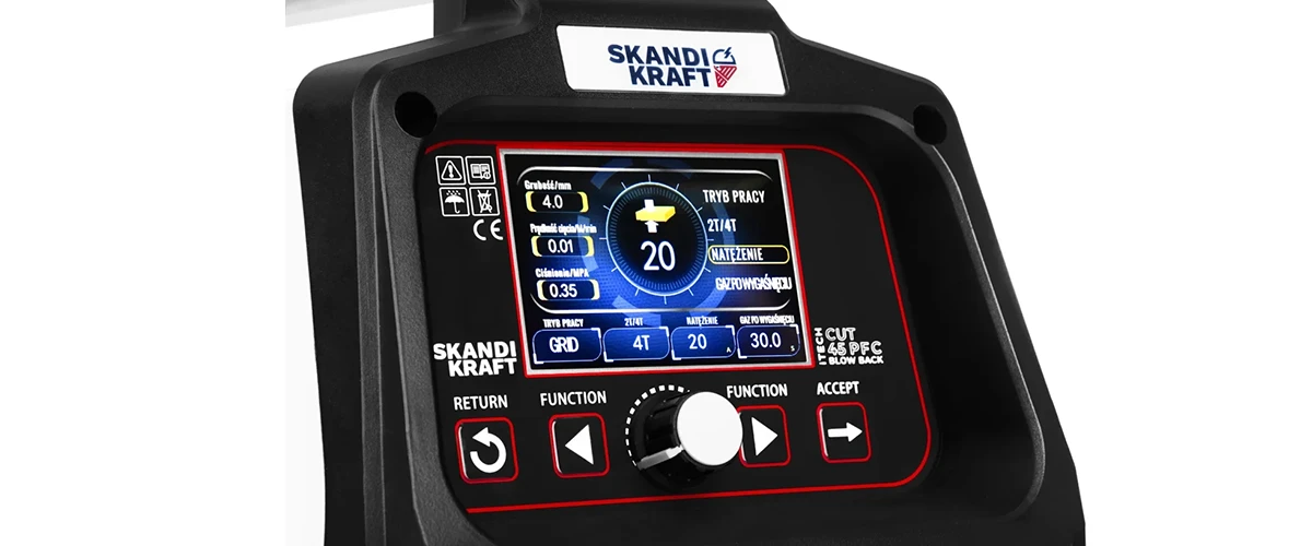 SKANDI KRAFT iTECH CUT 45 PFC mit Druckminderer