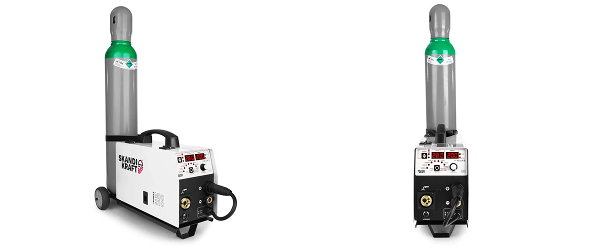 LIFT TIG Schweißen mit SOFT START und einstellbarem Schweißstrom am iSIMPLE MIG 210