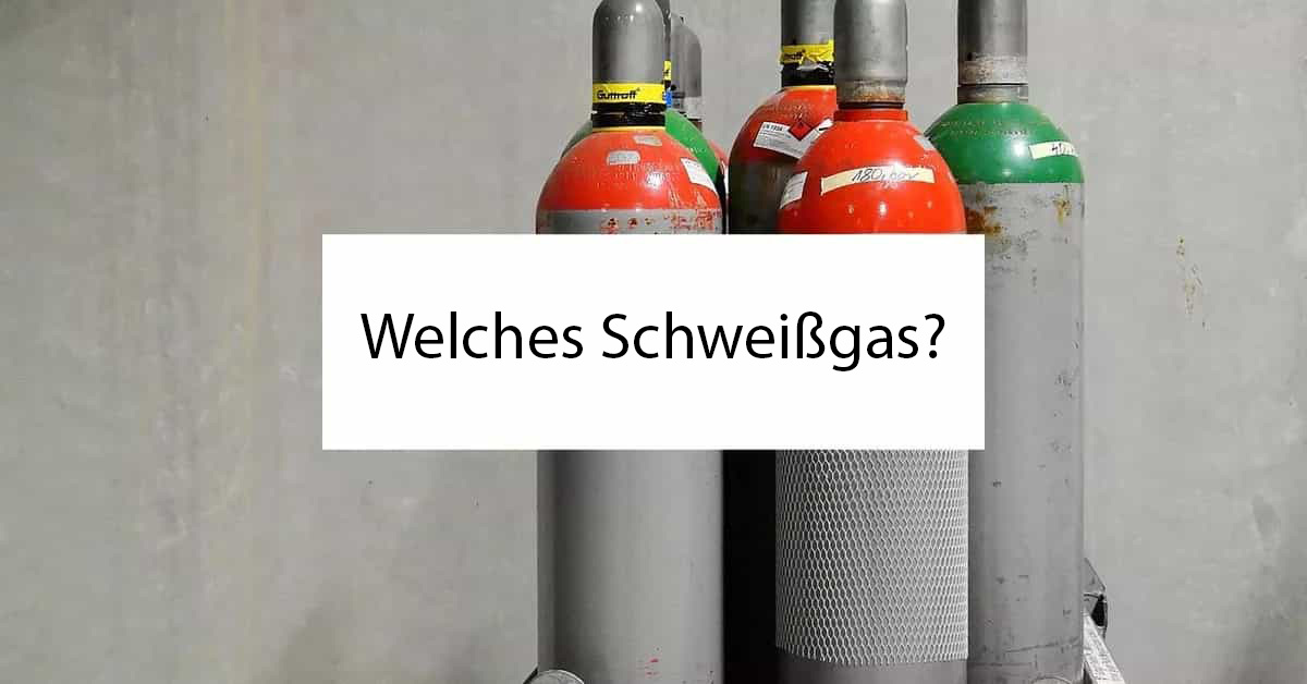 Welches Schweißgas eignet sich für das WIG- und MIG/MAG-Verfahren?